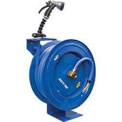 Picture of BluBird ALWRHD3450 AG-Lite Heavy Duty Hose Reel with 3/4in x 50ft Rubber Hose