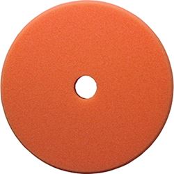 Picture of Presta 890184  PACE 890184 Single Sided Medium Cutting Pad, 3 in Dia, Hook and Loop Attachment, Foam Pad, Orange