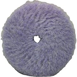 Picture of Presta 890193  PACE 890193 Single Sided Heavy Cut Cutting Pad, 5-1/4 in Dia, Foamed Wool Pad, Purple