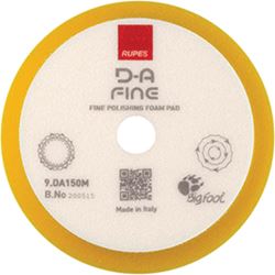 Picture of Rupes Usa 9.DA150M Yellow Fine Foam Contour Edge Polishing Pad 4 Inch
