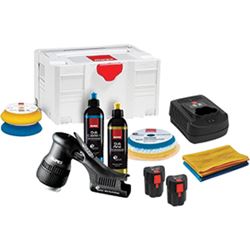 Picture of Rupes USA HLR75/BETA iBrid Mini Cordless Polisher Kit with Charger and 2 Batteries