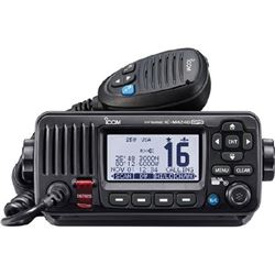 Picture of Icom M424GBLACK VHF Marine Transceiver with Built-in GPS and Class D DSC