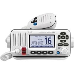 Picture of Icom M424GWHITE VHF Marine Radio with Built-In GPS - White