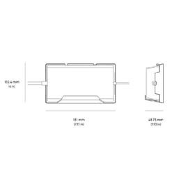 Picture of KVH 19-1240-18 Starlink Gen 3 Router Bracket Mount