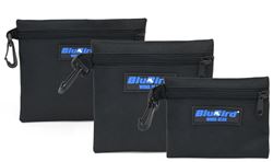 Picture of BluBird BBTB13 Multi-Purpose Clip-On Zippered Poly Bags 3 Pack Tool Organizer