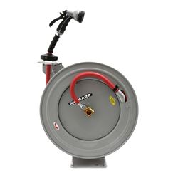 Picture of Avagard AVGWRHD3450 Rubber Water Hose Reel Heavy Duty Single Arm Assembly 3/4" x 50'