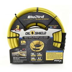 Picture of OilShield OS12100 Rubber Air Hose Assembly 1/2" x 100' 300 PSI