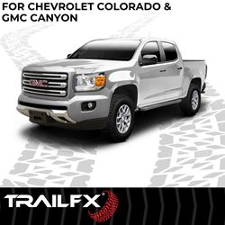 Picture of TrailFX AL6001B Running Boards for 2015-2025 Chevy Colorado GMC Canyon Crew Cab