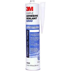 Picture of 3M 7000000623 Marine Adhesive Sealant 5200 White 1/10 Gallon