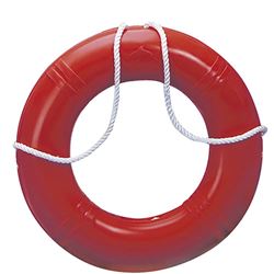 Picture of Dock Edge DE55233F Dock Edge Dolphin Hardshell Life Ring Buoy