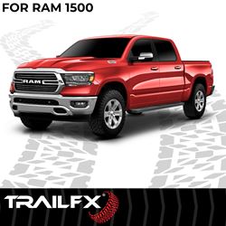 Picture of TrailFX AL6013B Running Boards for 2019-2025 Ram 1500 Crew Cab