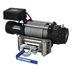 Picture of Superwinch 1515000 Tiger Shark 15000 SR Heavy-Duty Electric Winch with Synthetic Rope