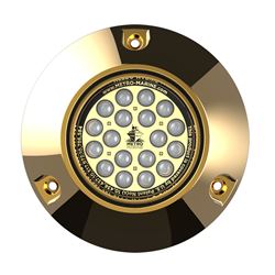 Picture of Metro Marine F-BMR1-A3-45 High-Output Submersible Underwater LED Light Aqua 45° Beam