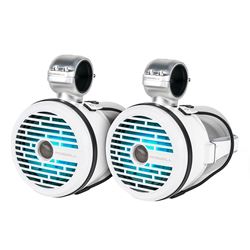 Picture of Roswell Marine C920-1710 R1 8" Tower Speaker Pair White 200W