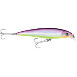 Picture of Rapala SXR14PRCH RAPALA X-RAP SALTWATER 5-1/2" PURPLE CHARTREUSE