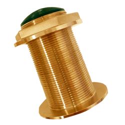Picture of Echonautics BT70MA600-18 Bronze Low-Profile Thru-Hull Medium-Frequency Chirp Transducer - 600W, 18° Tilt, 80-130kHz