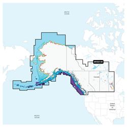 Picture of Navionics 010-C1467-40 Platinum+ NPUS013R Canada West & Alaska Marine Chart