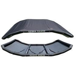 Picture of Sebba Shade SS8X12BLK 8x12 ft Inflatable Sun Shade for Boats 26'+ Black