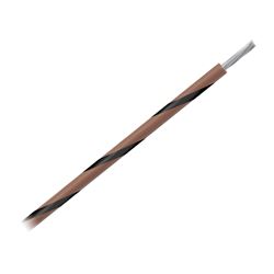 Picture of Pacer Performance WUL14BR-0-1000 14 AWG Marine Wire 1000ft Spool Brown with Black Stripe