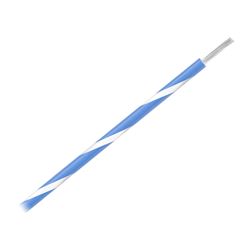 Picture of Pacer Performance WUL16BL-9-500 16 AWG Marine Wire 500ft Spool Blue with White Stripe