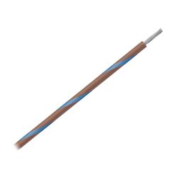 Picture of Pacer Performance WUL16BR-6-500 16 AWG Marine Wire Brown with Blue Stripe 500 ft