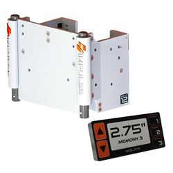 Picture of Impulse 75081-W XL 12 Inch Electric Jack Plate White Cerakote with Smart Control