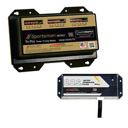 Picture of Dual Pro SS3AUTO/BOS12V3 3-Bank Battery Charger with Battery Optimization System