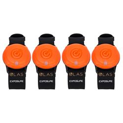 Picture of ACR Electronics EXPOLAS4PACK OLAS Exposure Series Crew Tracker Tags 4 Pack
