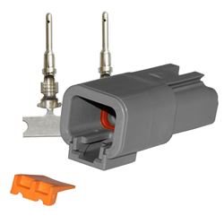 Picture of Pacer Performance TDTP04F-2RP PACER DTP DEUTSCH RECEPTACLE REPAIR KIT 10-14 AWG