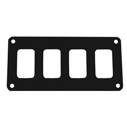 Picture of Pacer Performance PSC-41-BK PACER SWITCH PANEL - 4 SWITCH - 1 ROW - 5.5" X 2.75" -