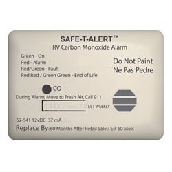 Picture of Safe-T-Alert 62-541-WT Carbon Monoxide Alarm 12V RV Surface Mount White