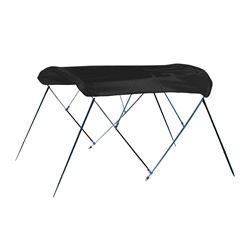 Picture of Carver Covers A4675UB-02 3-Bow Bimini Top 46"H x 72"L Black Acrylic with Boot
