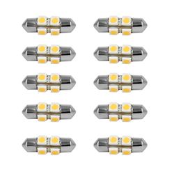 Picture of Scandvik 41170 Warm White LED Festoon Bulb 10-Pack 30mm 12V