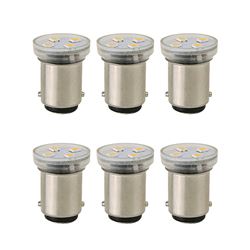 Picture of Scandvik 41157 LED Replacement Bulb 6-Pack Warm White BA15d