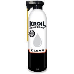 Picture of Kroil CKS132ST KROIL CLEAR AEROSOL 13 OZ CAN W/ SPRAYTECH FOOD GRADE