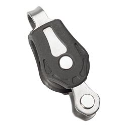 Picture of Barton Marine N00111 Size 0 Single Block with Fixed Eye & Becket 20mm