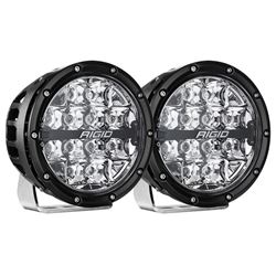 Picture of RIGID Industries 36412 360-SERIES 6" OFF-ROAD LAMP, SPOT BEAM, RGBW BACKLIGHT, SET/2