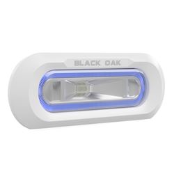Picture of Black Oak LED MLPS-FB Low Pro Flush Mount Marine Spreader Light White Blue LED