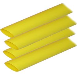 Picture of Ancor 306924 ANCOR HEAT SHRINK TUBING 3/4" X 12" YELLOW 4 PACK 8-2/0 AWG