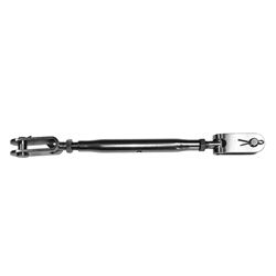 Picture of C. Sherman Johnson 06-110 Jaw/Jaw Tubular Turnbuckle T-Style 3/8-24 Thread