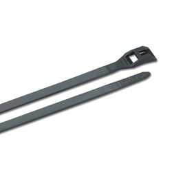 Picture of Ancor 199325 UV Black Low Profile Cable Ties 8 Inch 100 Pack