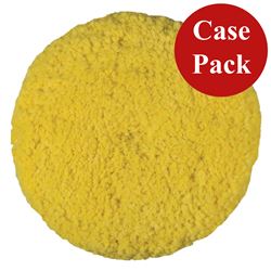 Picture of Presta 890142CASE Yellow Medium Cut Rotary Wool Buffing Pad Case of 12