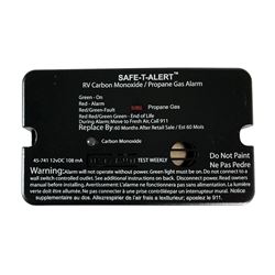 Picture of Safe-T-Alert 45-741-BL Dual Carbon Monoxide & Propane Gas Alarm Black Surface Mount