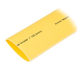 Picture of Ancor 307948 Heat Shrink Tubing 1" x 48" Yellow 3:1 Ratio
