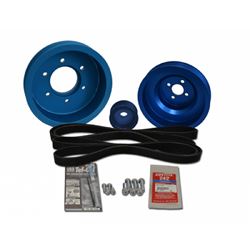 Picture of Balmar 48YSP4JHD Serpentine Pulley Kit for Yanmar 4JH3-TE 4JH3-HTE Marine Diesel