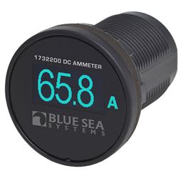 Picture of Blue Sea Systems 1732200 BLUE SEA 1732200 MINI OLED AMP METER BLUE