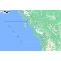 Picture of C-Map M-NA-Y207-MS British Columbia & Puget Sound REVEAL Coastal Chart