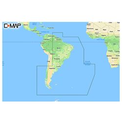 Picture of C-Map M-SA-Y501-MS South America East Coast Reveal Chart