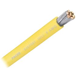 Picture of Pacer Performance WUL4YL-FT PACER YELLOW 4 AWG BATTERY  CABLE SOLD BY THE FOOT
