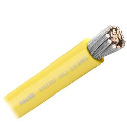 Picture of Pacer Performance WUL2/0YL-FT PACER YELLOW 2/0 AWG BATTERY CABLE SOLD BY THE FOOT